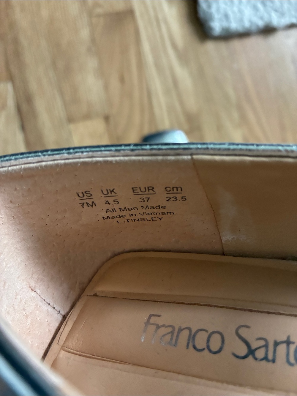 Franco Sarto Tinsley Silver Mary Jane Flats - Picture 7 of 8